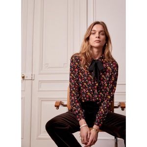 Sezane Chemise Shirt floral